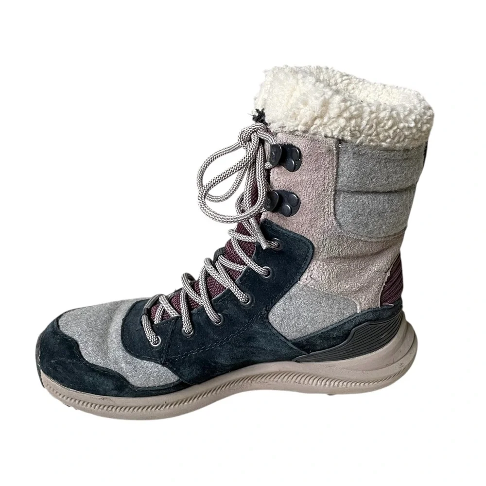 MERRELL Women’s Ontario Tall Polar Waterproof Winter Boots 6